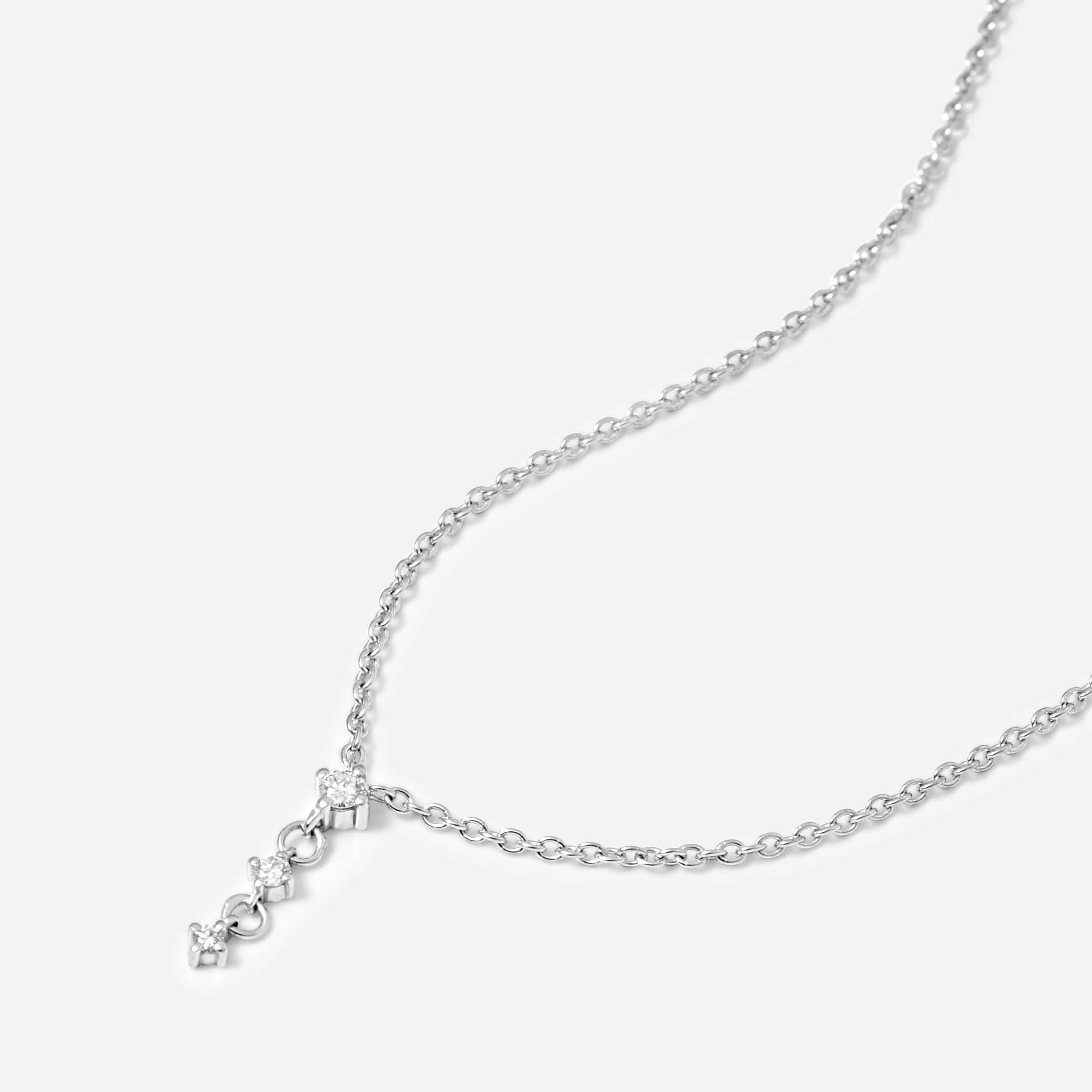 שרשרת הרמוני יהלומי מעבדה זהב 14K - Image 5
