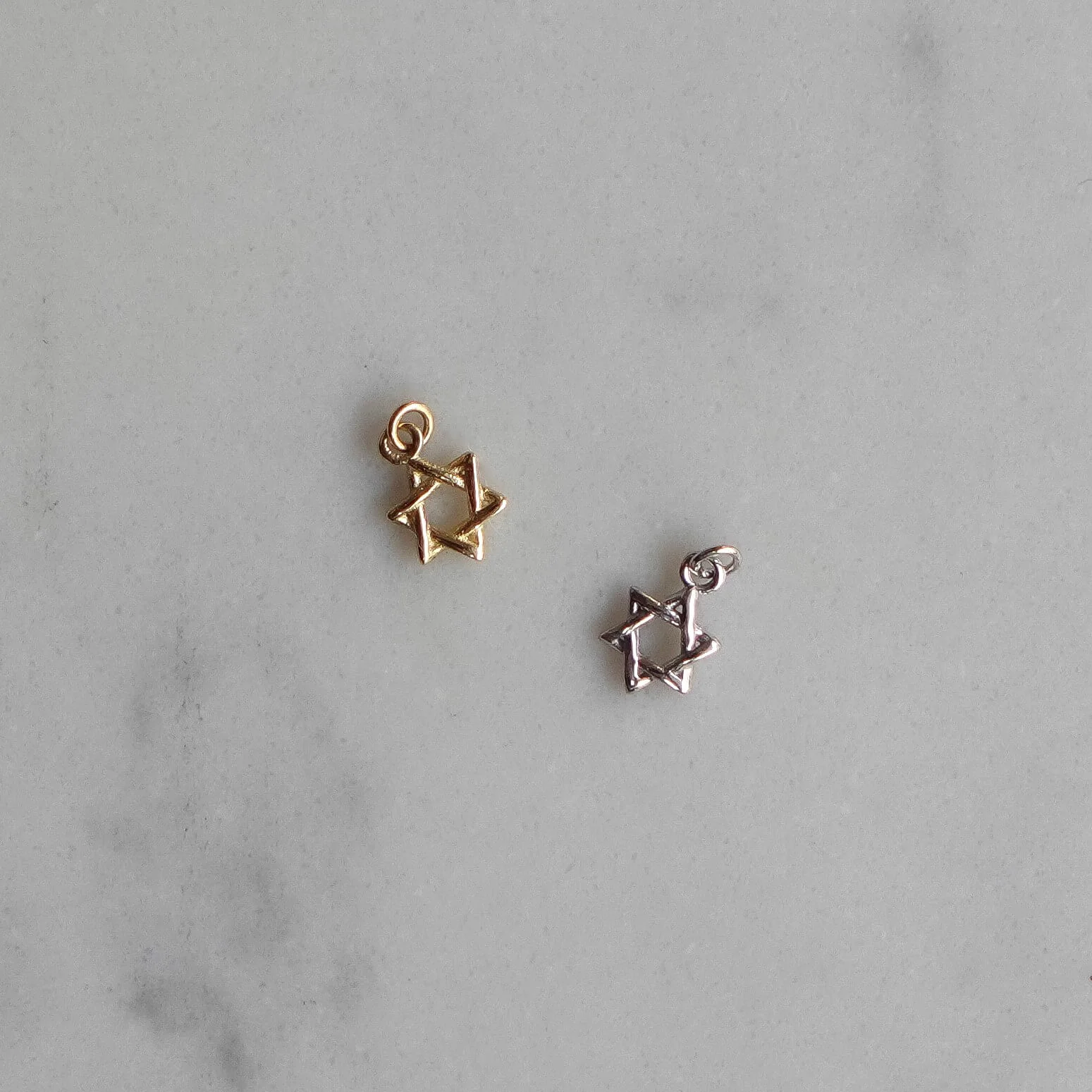 תליון מגן דוד טייני זהב 14K - Image 5